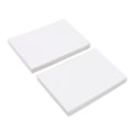 Miniatyrbild 2 av 8: 100 st Cardstock Bärbar små handmålade konstkort Papper Vita tomma vykort Pack Set för Art Mail