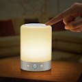 Miniatyrbild 3 av 4: Liten Nattlampa Mini Smart Bluetooth Högtalare, Färgglad Led Kreativ Portabel Trådlös Blå