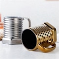 Miniatyrbillede 3 af 5: Sjovt Skruedesign Kaffekrus Keramiske Kaffekopper C