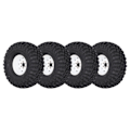 Miniatyrbilde 5 av 8: 4 stk. RC-dekk 1,9 tommer bredde 10 hull RC gummihjul oppgraderingstilbehør for SCX10 1/10 RC-bil
