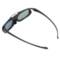 Miniatyrbillede 5 af 8: 3D Briller 1080P LCD Brille Vidvinkel 178° Genopladeligt batteri 3D Shutter Briller Sort