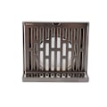 Miniatyrbilde 1 av 8: Side Drain 304 Rustfritt Stål Korrosjonsbestandighet Fortykket L-formet Gulvavløp for Bad Hotell 5 Tommer for 110mm Rør