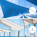 Miniatyrbillede 5 af 5: 40-pak Shade Sail Hardware Kit til udendørs terrassehave Shade Sails, rustfrit stål rustsikker monteringshardware kit, Shade Sail tilbehør