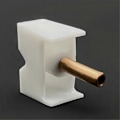 Miniatyrbillede 4 af 5: kompatibel til grammofon transparent diamant nålespids