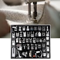 Miniatyrbillede 6 af 8: Indendørs multifunktionel lille symaskine trykfødder sæt tilbehør (48 stk)