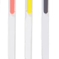 Miniatyrbilde 8 av 8: Dobbelthodet highlightersett, tykk og tynn notat, lys farge, bærbar, bred applikasjon, notatpenn, type C