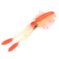 Miniatyrbilde 1 av 8: Lysende UV Blekksprut Fiske Lokke Octopus Myk Agns Fiske Lokke Silikon Wobbler Agns TackleOrange Lysende