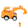 Miniatyrbild 1 av 8: RC Grävmaskin Leksak Fjärrkontroll Engineering Konstruktion Lastbil Fordon Leksak för Barn