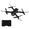 Pikkukuva 5 / 8: XT8 Mini-lennokki Ilmakuvaus RC FPV -lennokit 4K Kaksoiskamera Monivärinen Valo Lentokone Lelut Musta Kolme Akkua
