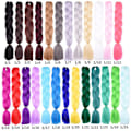 Pikkukuva 1 / 5: Jumbo Crochet Ombre Color -hiustenpidennykset naisille33