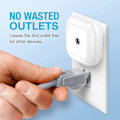 Miniatyrbillede 3 af 5: Smart Sensor LED Natlys, Daglys Hvid, 0,5W Stikkontakt, 6-pak