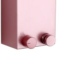 Miniatyrbilde 7 av 8: 4,2 m klesvaskesnor i rustfritt stål, sammenleggbar, slagfri klesvaskesnor for hjemmets balkong, rosa