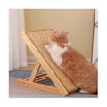 Miniatyrbild 4 av 5: 2-delad klösmatta Sisal Klösmatta kompatibel med katter med tejp klösmatta 50 x 25 cm