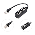 Pikkukuva 3 / 5: Rj45 Ethernet -kaapelin jakaja verkkosovitin Ethernet-jakaja 1–3 kaapelisovitin_SZXM
