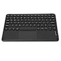 Miniatyrbilde 3 av 8: 10-tommers trådløst Bluetooth Touchpad-tastatur Retro Rund Tastatur Ergonomisk Magnetisk Støtte Berøringsbevegelser for Windows for IOS Svart
