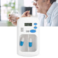 Pikkukuva 4 / 8: Mini kannettava lääketablettipilleri case organizer RemiderMedicine-muistutuksella