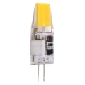 Miniatyrbilde 7 av 8: G4 LED COB-pære 5W 600LM Silikonlysekrone Taklampe AC/DC 12V 4,2x1,3cm Naturlig lys 4000-4500K