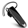 Miniatyrbilde 1 av 2: Håndfritt Bluetooth Headset, Trådløse Bluetooth Hodetelefoner med Mikrofon 30 Dager Standby Håndfrie Hodetelefoner (Svart)