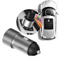 Pikkukuva 5 / 8: Auton laturi 9V 12V Nopea nopeus Suojaustoiminto IC-kaavio Alumiiniseos Auton laturi Matkapuhelimelle Tabletti USB QC3.0 Auton laturi