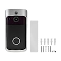 Miniatyrbilde 1 av 8: V5 Smart WIFI videodørklokke 2,4 GHz 720P nattsyn enkel installasjon Trådløs bevegelsesdeteksjon ringeklokke for hjemmet