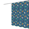 Miniatyrbilde 5 av 5: 1 stk Dusjforheng Vanntett Muggsikkert Polyester Dyreprint Baderomsforheng (200CM x 180CM)