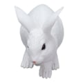 Miniatyrbillede 8 af 8: Påskehare Figur Statisk Kanin Statue Ornament til Hjem Landskab Display Dekoration Hvid
