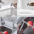 Miniatyrbilde 5 av 5: Bidet-toalettspraysett i rustfritt stål, justerbart trykk bidet-spray hånddusj for bidet-kraner perfekt for personlig hygiene, rengjøring