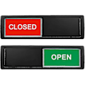 Miniatyrbild 2 av 5: Integritetsskylt för dörr - Öppen/Stängd Skylt Silver-openclosesign