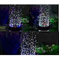 Miniatyrbillede 5 af 5: Akvarium LED Boblelys Luftsten Pumpe Lampe