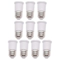 Miniatyrbillede 3 af 3: 10 stk. E27 til E27 LED-pæreforlænger Fleksibel pæreforlængeradapter