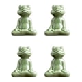 Miniatyrbilde 1 av 5: Froskepynt, skrivebordste-favoritt te-spiller dekorasjoner møbler, C