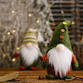 Miniatyrbillede 3 af 5: Håndlavet Svensk Nisse Plys til Forår, St. Patricks Dag, Påske Dekoration (Grøn, 1 stk)