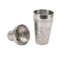 Miniatyrbillede 5 af 8: Cocktail Shaker Tåler Opvaskemaskine Rustfrit 304 Rustfrit Stål Bartender Drikkeblander til Bar Blank Japansk Stil Gravering