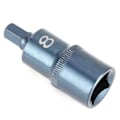Miniatyrbillede 5 af 8: Socket Bit Hex 1/2in Interface Quick Wrench S2 Legeret stål Blåning Håndværktøj HardwareH8