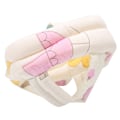Miniatyrbilde 7 av 8: Baby Cloth Protective Cap Comfortable AntiCollision Toddler Learn to Walk Head Protection(Dark Salmon Color )