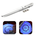 Miniatyrbillede 5 af 8: 2 stk Invisible Ink Pen med UV-lys til hemmelig besked Falsk regning Detector Pen Party favoriserer fødselsdag juletaske gave til børn