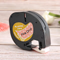 Miniatyrbillede 6 af 8: Print Label Tape Cute Ribbon Thermal Paper Pink Drop for Dymo Labeler Labeling Machine 12mm
