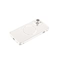 Miniatyrbild 6 av 8: Magnetisk phone case för IOS-telefon 14 360 graders skydd Reptåligt professionellt cover Silver