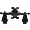 Miniatyrbillede 5 af 8: Skateboard Display Stativ Snowboard Scootere Opbevaringsholder Indendørs Wall Hanger Sort