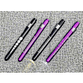 Miniatyrbillede 4 af 4: 2 stk. Pen Lommelygte Aluminium Legering Pen Lys Led Pen Lommelygte Pen Lys Pupil Pen Hvidt Lys Lille Lommelygte