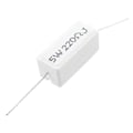 Miniatyrbillede 3 af 3: 10 stk. Aksial Bly Keramisk Cement Effektmodstand 220 Ohm 5W