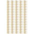 Miniatyrbild 7 av 8: 100 st färgglada prickar transparenta latexballonger för festdekoration