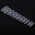 Miniatyrbillede 6 af 8: 120 stk. Dual System Form Extension Falske Negle Tips Neglekunst Tips UV Gel DIY 12 Størrelser med Linjer