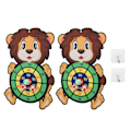 Miniatyrbild 2 av 8: 2 Set Darttavla Spel Säker Klassisk Darttavla Set Inomhus Party Dart Spel Present för Pojkar Flickor Djurstil