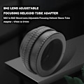 Miniatyrbillede 2 af 5: Varm M42 Til M42 Linse Justerbar Fokuserings Helicoid Makro Rør Adapter - 17mm Til 31mm