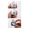 Miniatyrbillede 3 af 5: Monoreflexes Style Mini Kamera HD1080P CMOS Med LCD Skærm Hvid