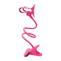 Miniatyrbilde 2 av 2: Fleksibel Lazy Long-Arm Telefonholder Universal Stativ For Mobiltelefon Klemme Seng-rosa