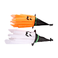 Miniatyrbilde 7 av 8: Ghost String Lights Klart mønster Spooky Atmosfære Batteridrevet LED Ghost Lights for Party Decoration Family