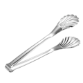 Miniatyrbillede 2 af 8: Madlavningspincet Multipurpose Varmebestandig Skalform Rustfrit Stål Køkkentænger til Madlavning Grill Servering 304 (28cm/11.0in)
