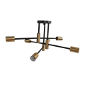 Miniatyrbilde 5 av 8: Taklysarmatur 6 hoder Nordisk Moderne Minimalistisk Stue Soverom Smijern Taklampe 110‑220V